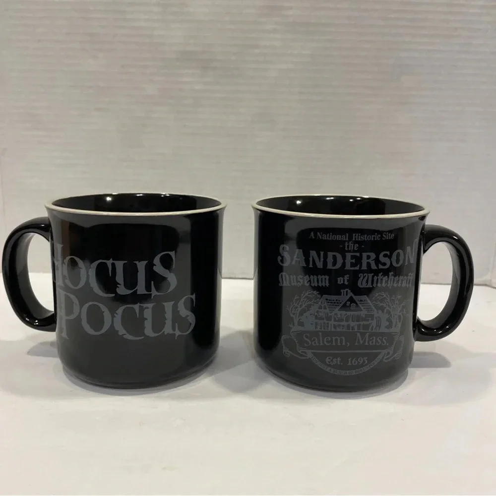 Disney Hocus Pocus The Sanderson Sisters Set Of 2 Coffee Mugs Cups 20 Oz. NWT